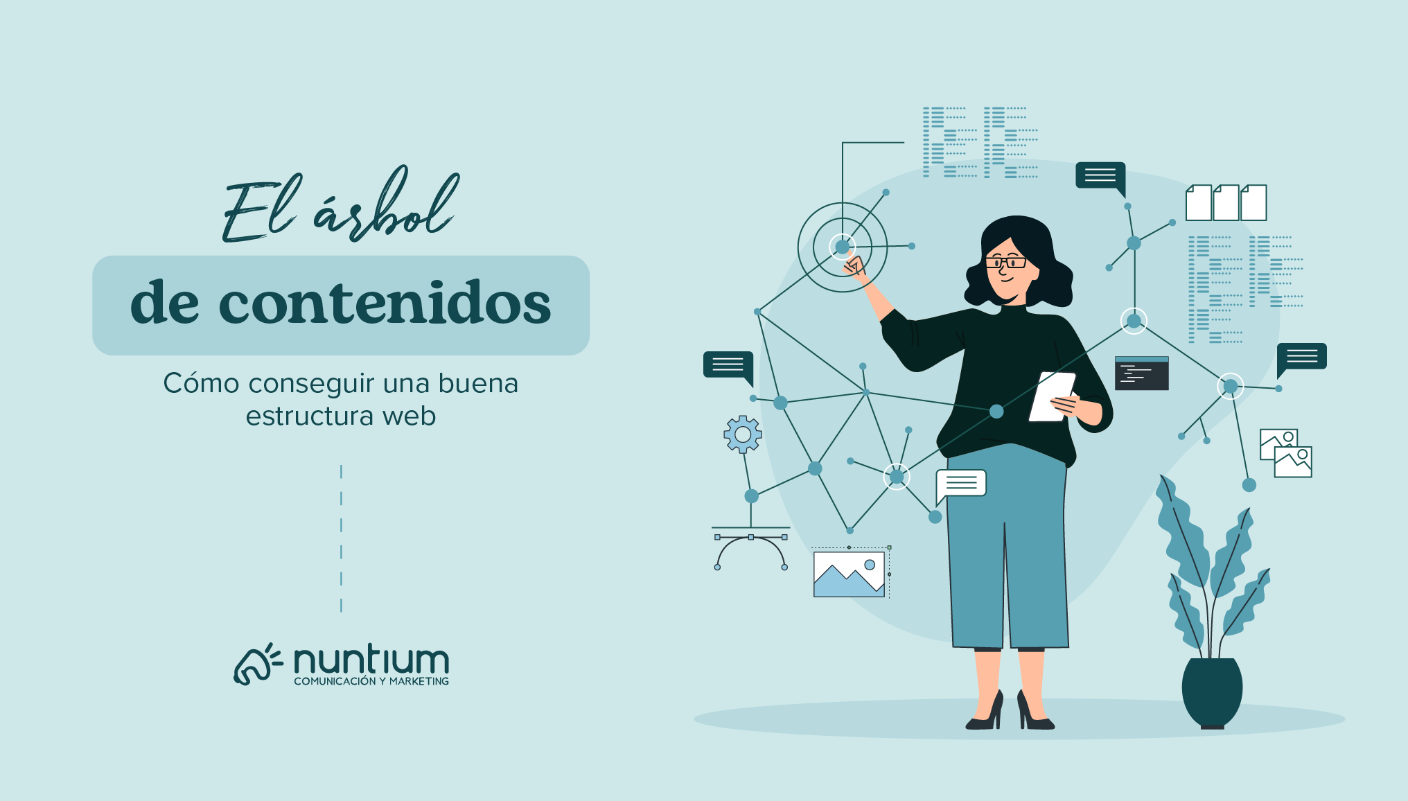 arbol de contenidos estructura web