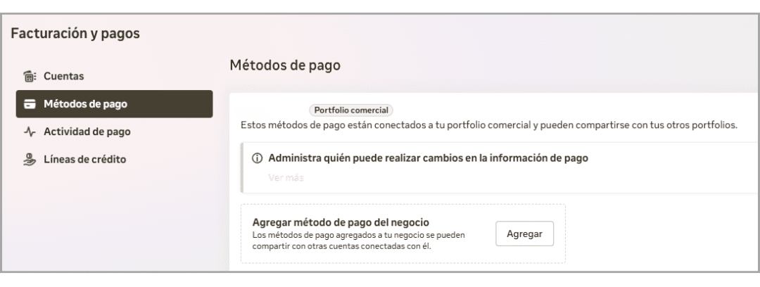 Como Configurar El Metodo De Pago