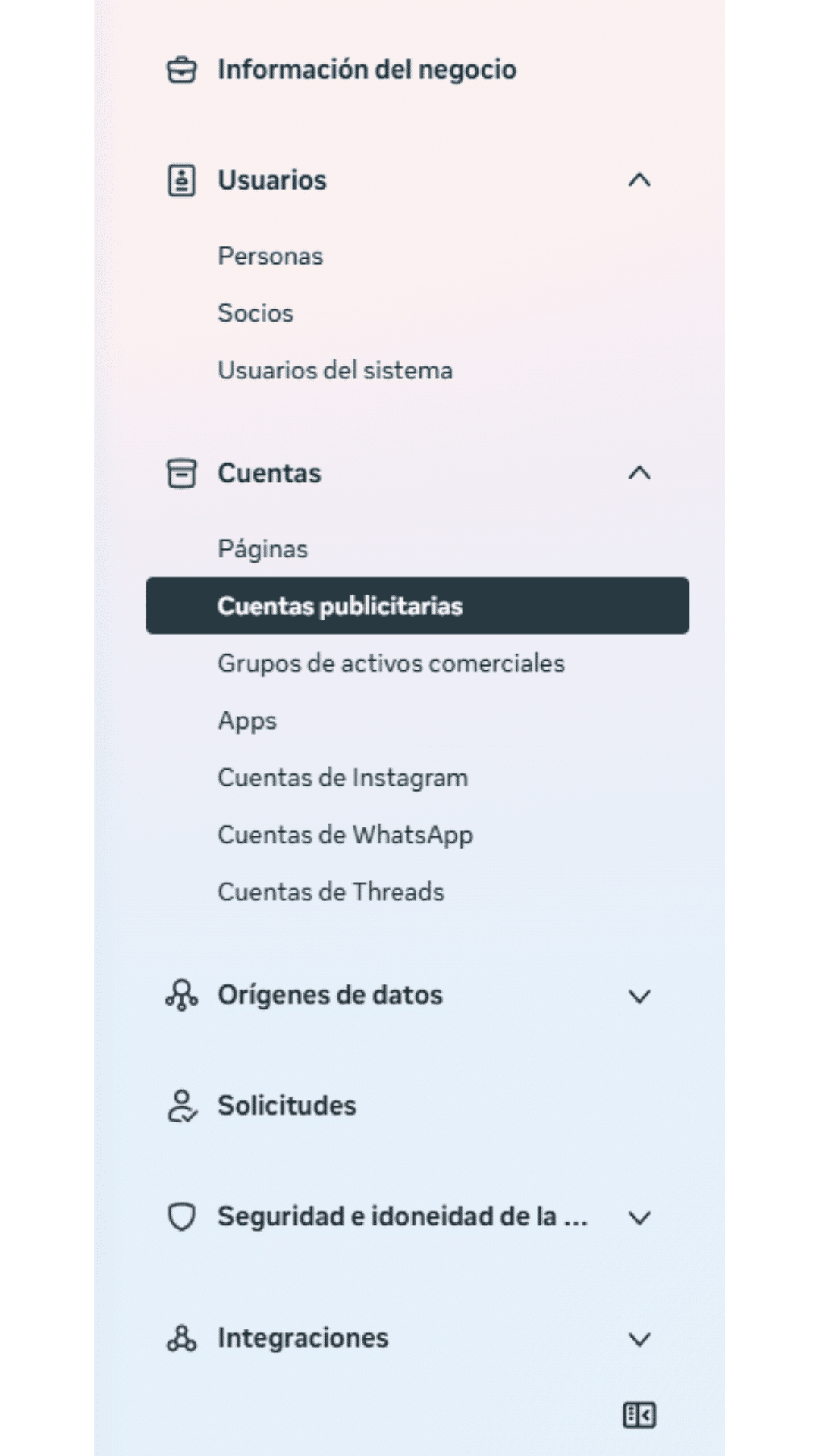 Paso 3. Busca El Apartado De Cuentas Publicitarias
